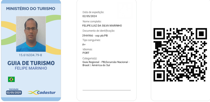 cracha do guia Felipe Luiz