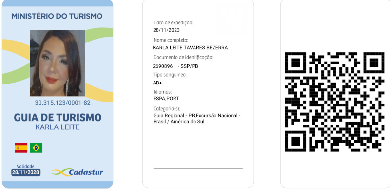 cracha da Guia karla leite