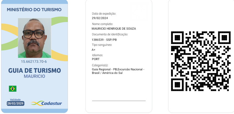 cracha do Guia Mauricio